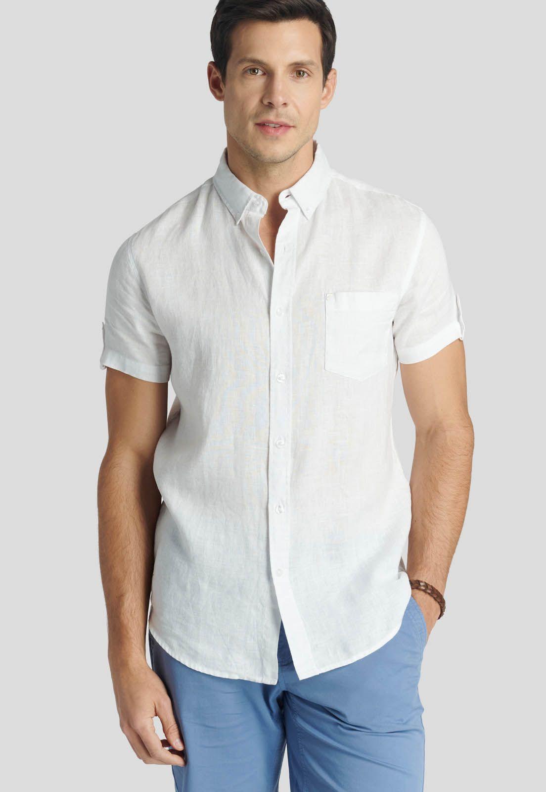 Camisa  Colchester Heritage White-0