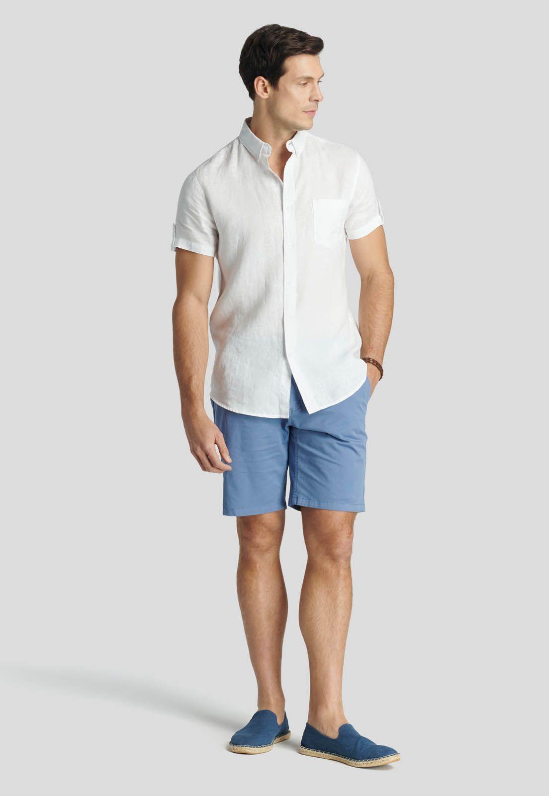 Camisa  Colchester Heritage White-1