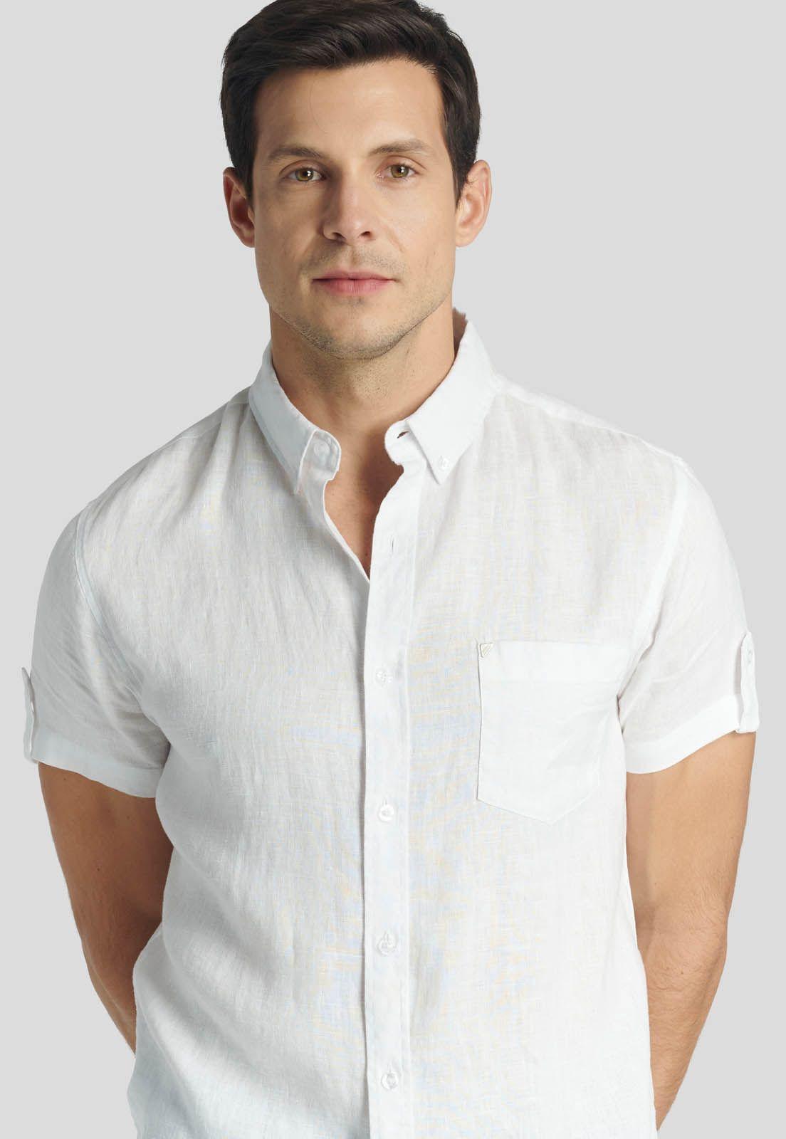 Camisa  Colchester Heritage White-2