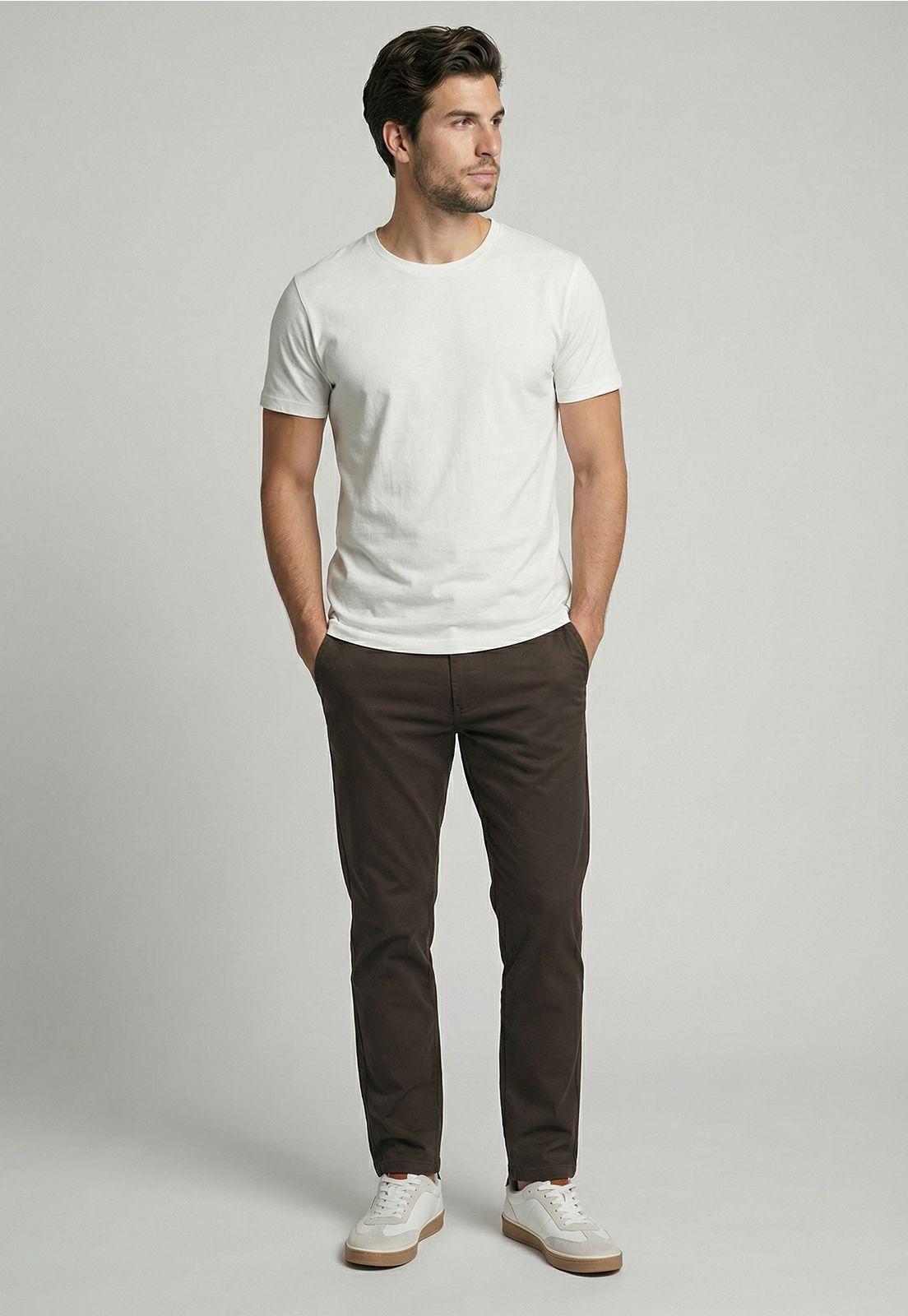 Pantalón Twill Military Without Pleats-1