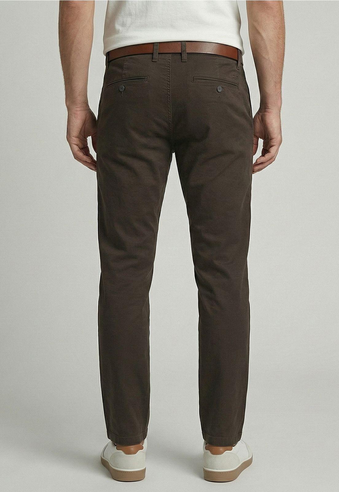 Pantalón Twill Military Without Pleats-3