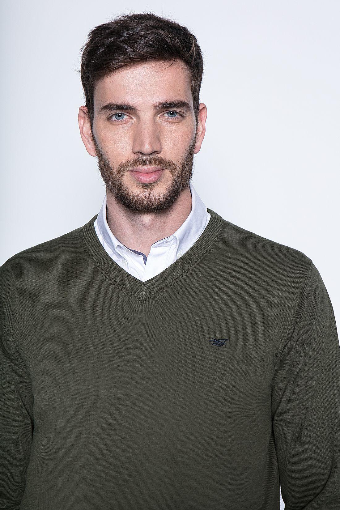 Sweater Smart Casual L/S Military-2