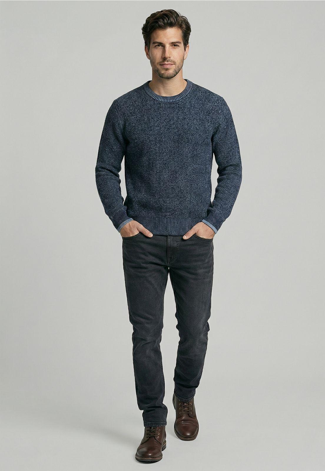 Sweater Akron Navy-1