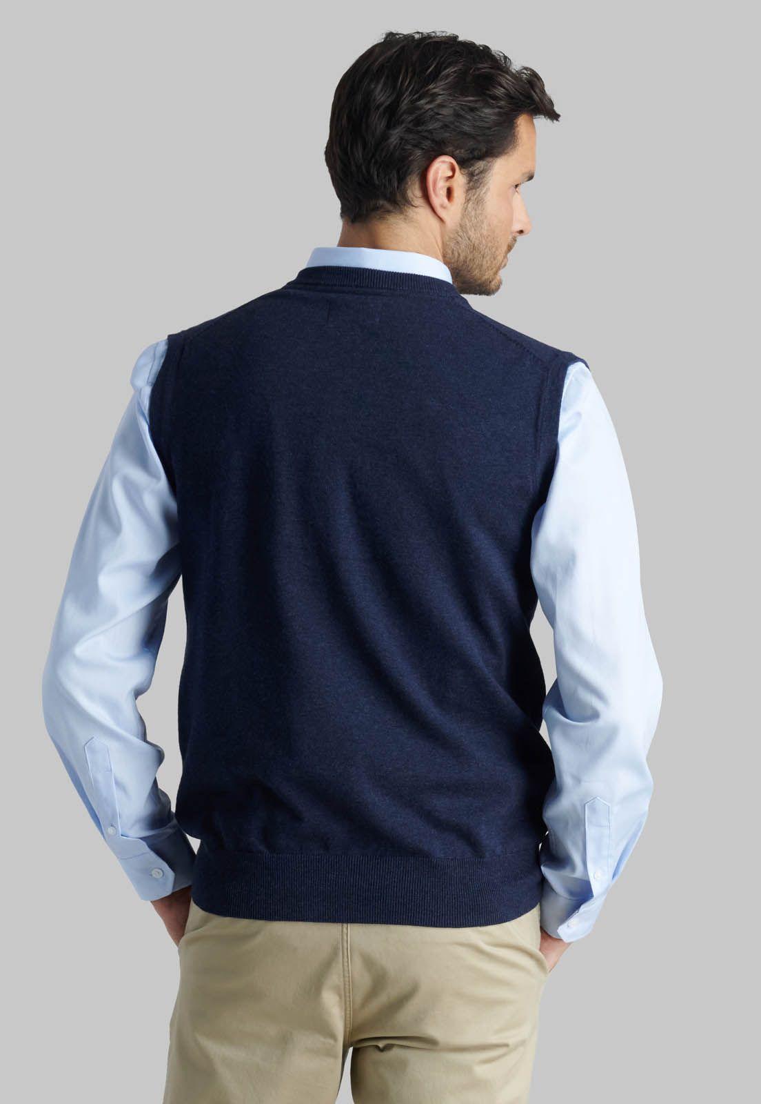 Sweater Navy Smart Casual W/O Sleeve-3