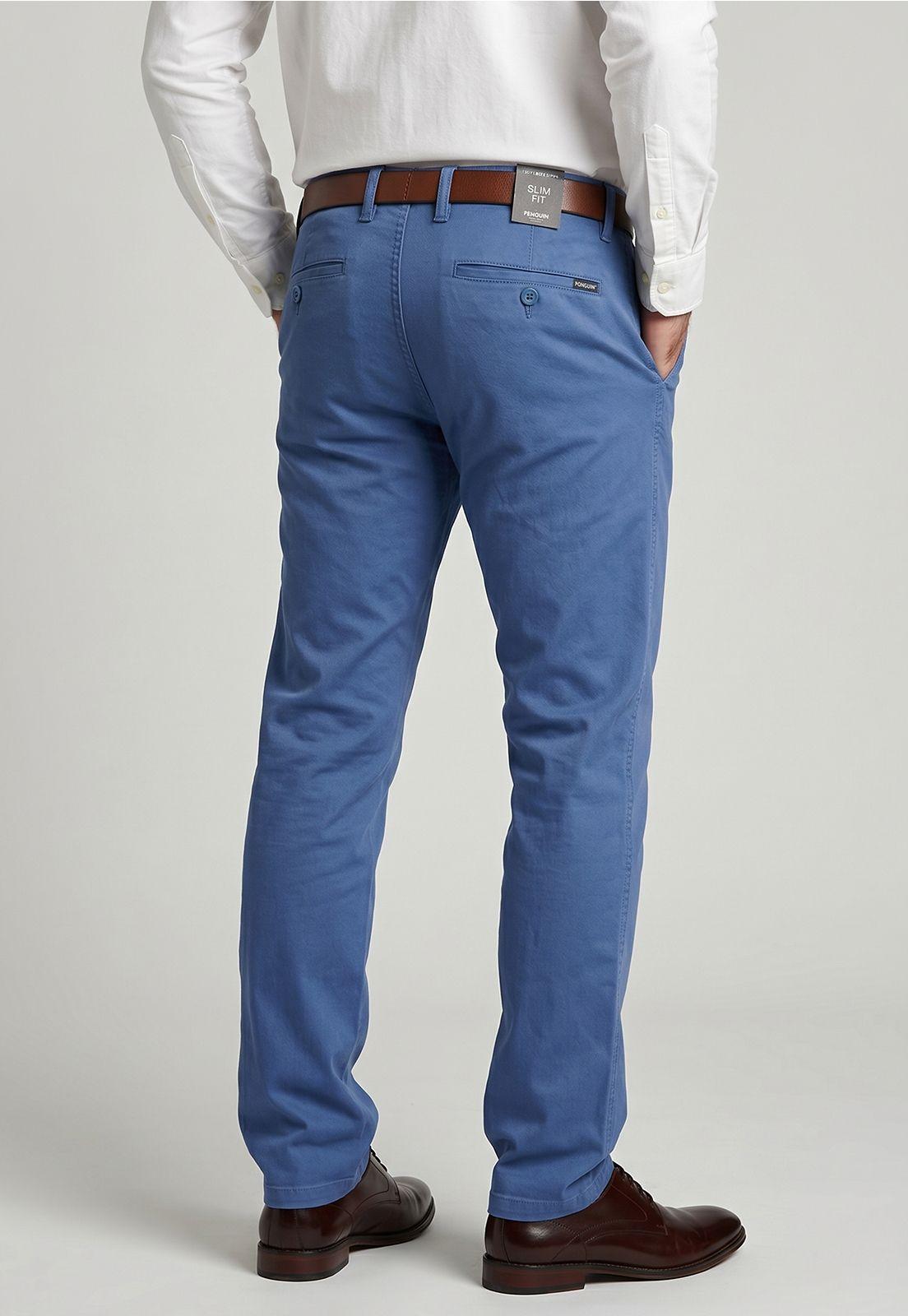 Pantalón Chicago  Slim L/33 Blue-2