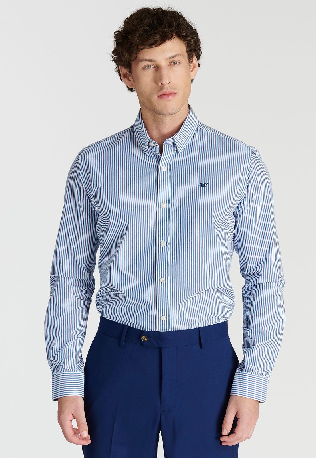 Camisa David Heritage Navy-0