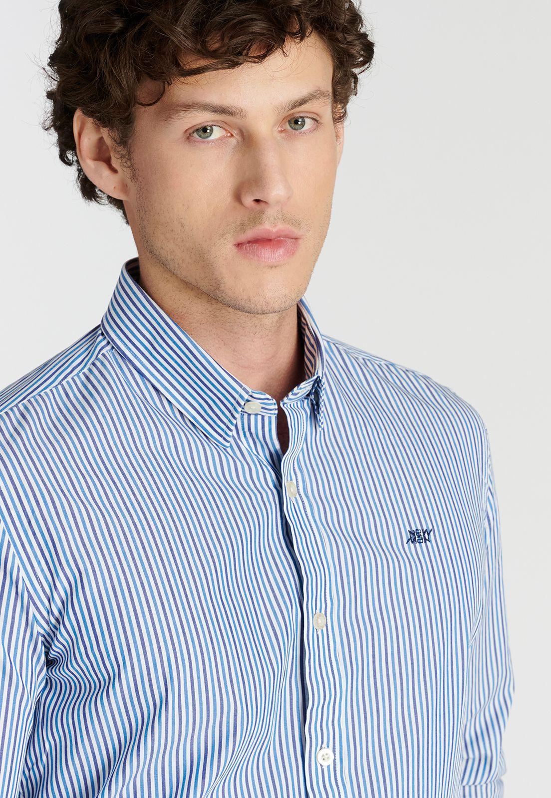 Camisa David Heritage Navy-2