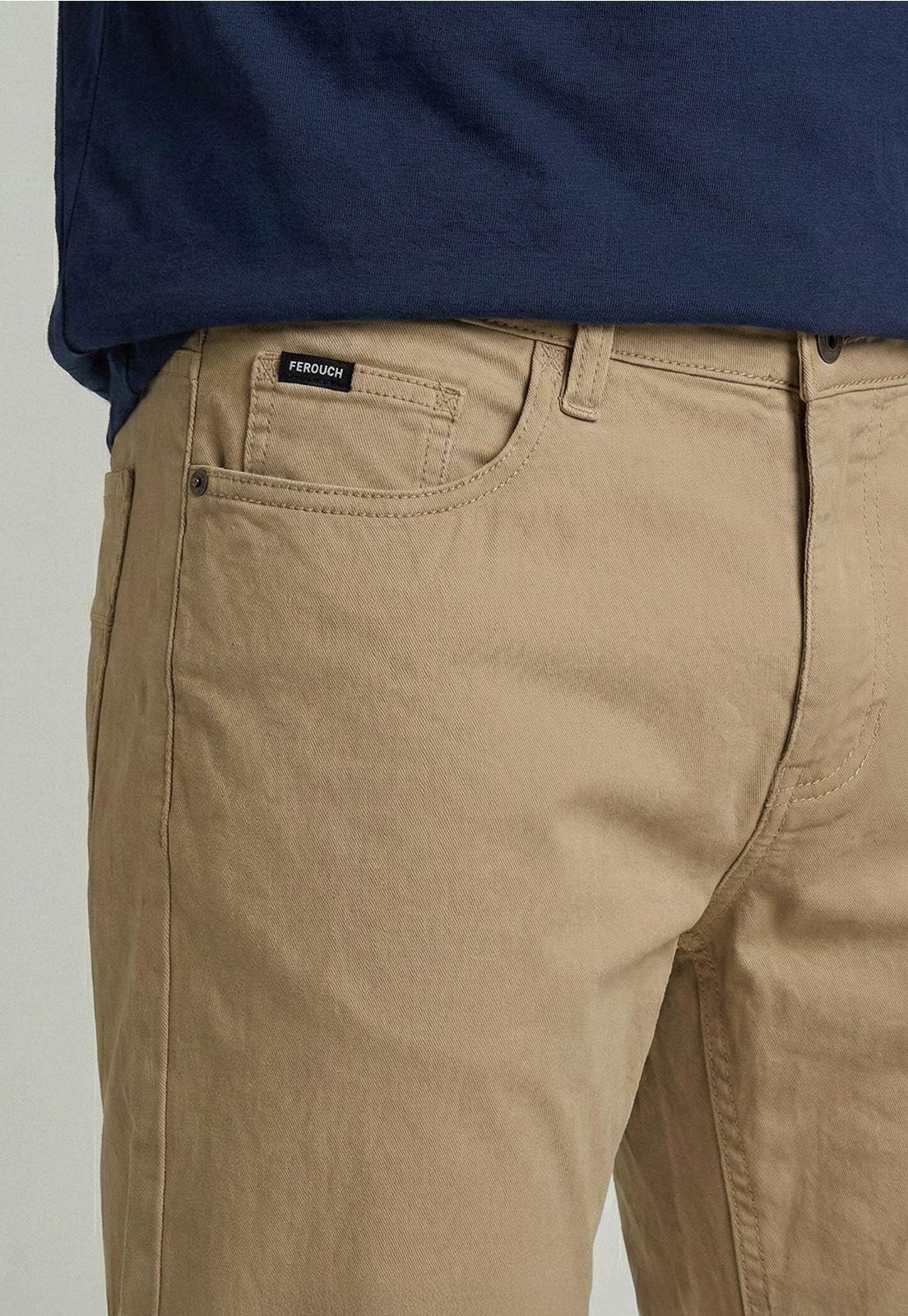Pantalón Five Pocket Beige-2