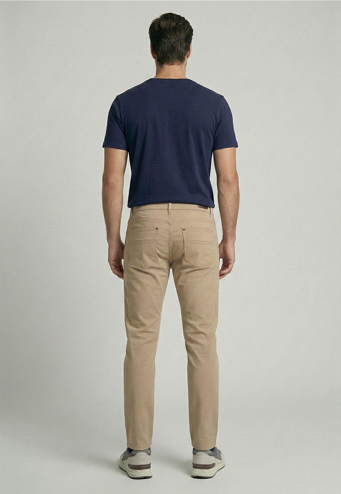 Pantalón Five Pocket Beige-3