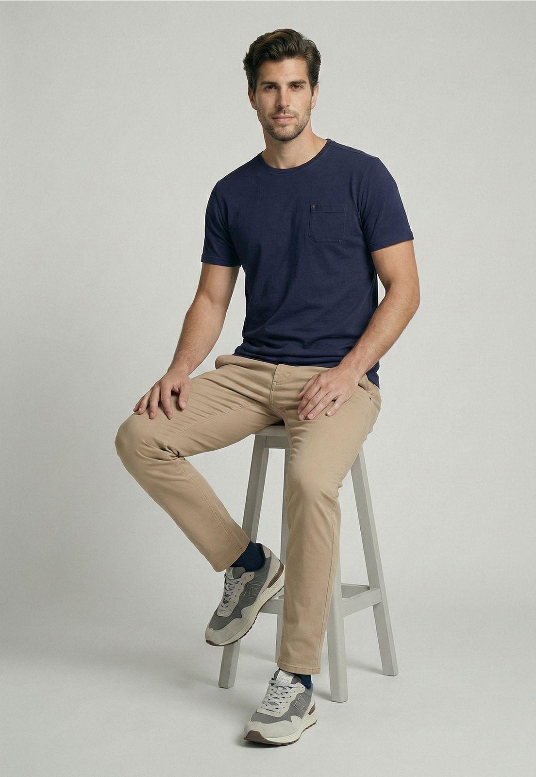 Pantalón Five Pocket Beige-4