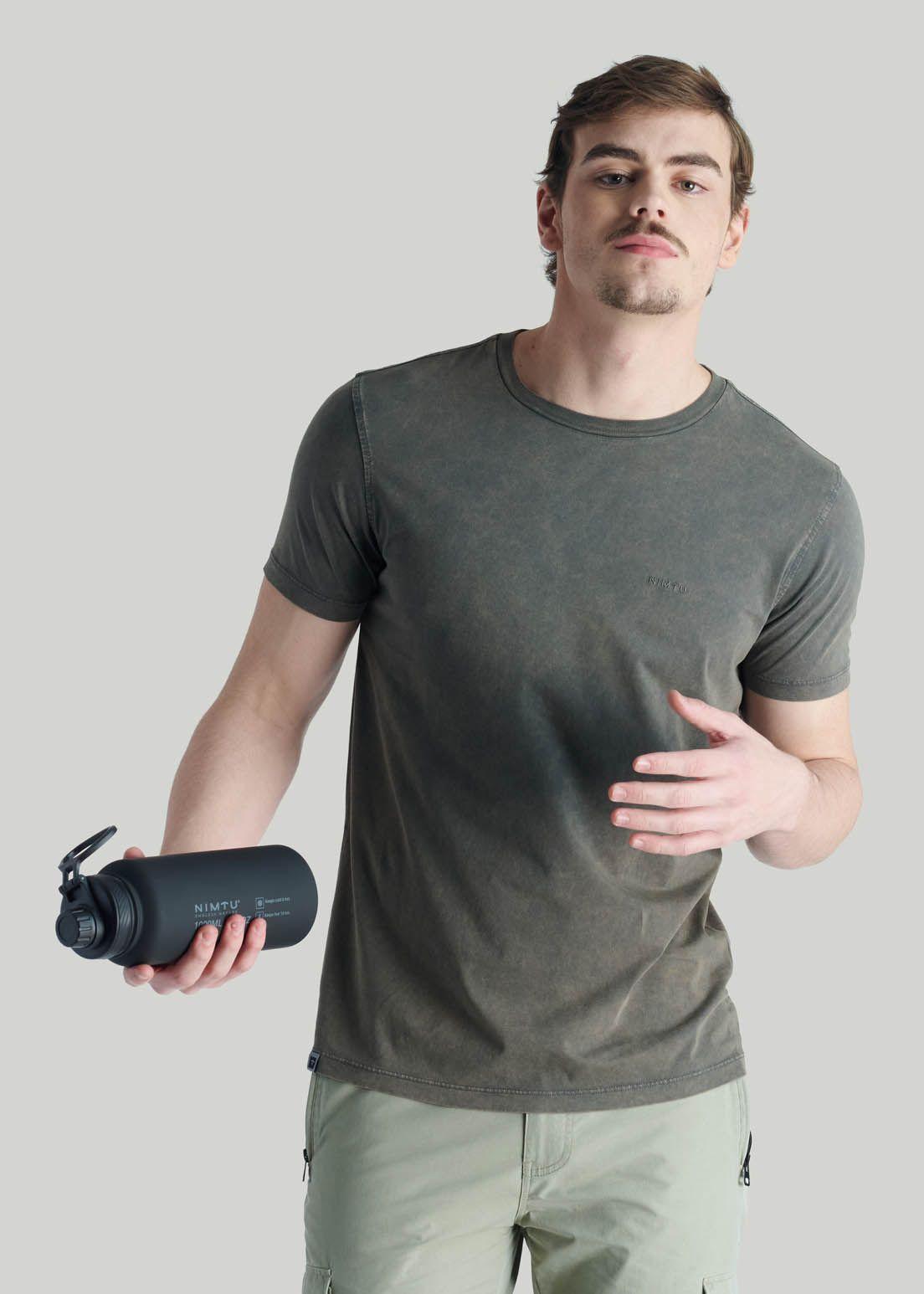 Polera Bear Casual Grey-4