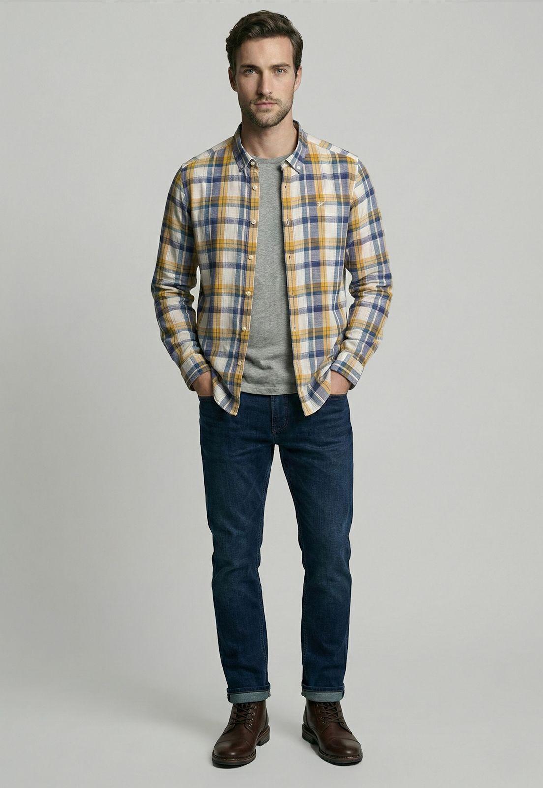 Camisa Chelsea Mustard-1