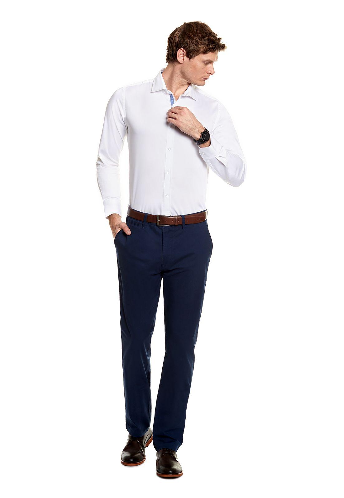 Camisa Smart Casual Dublin White-1