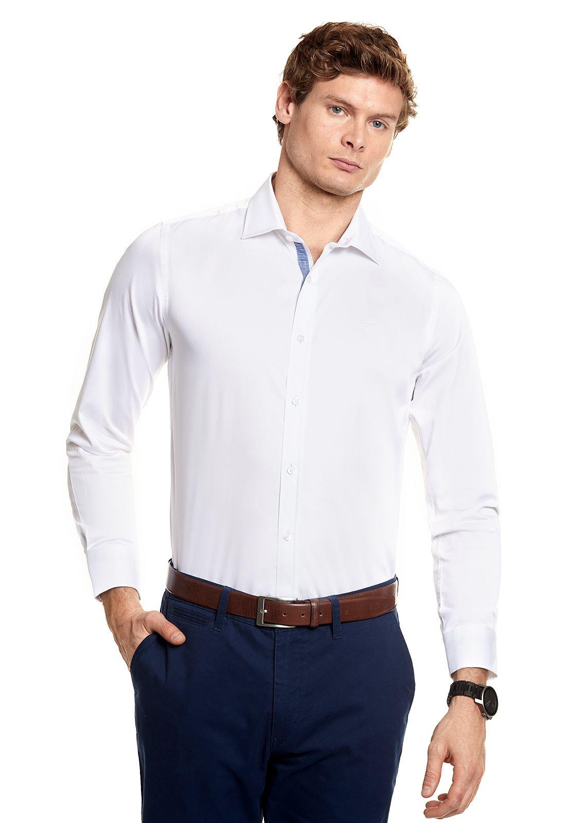 Camisa Smart Casual Dublin White-0
