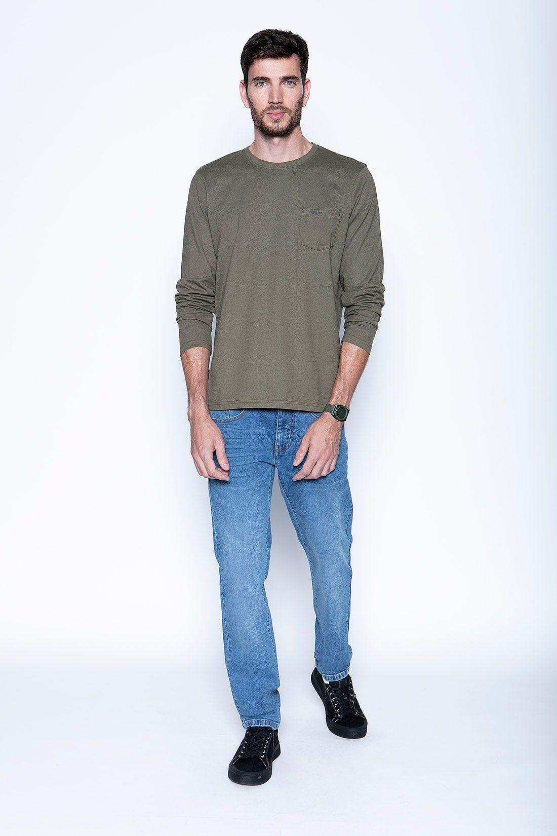 Polera Básica Ml Military-3