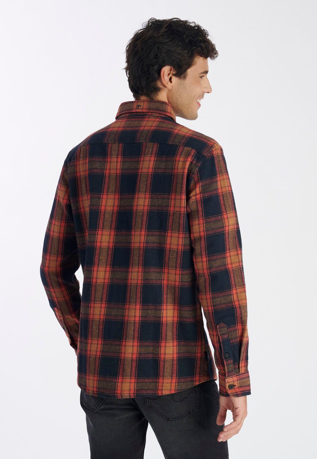 Camisa Maiten Casual Brick-3