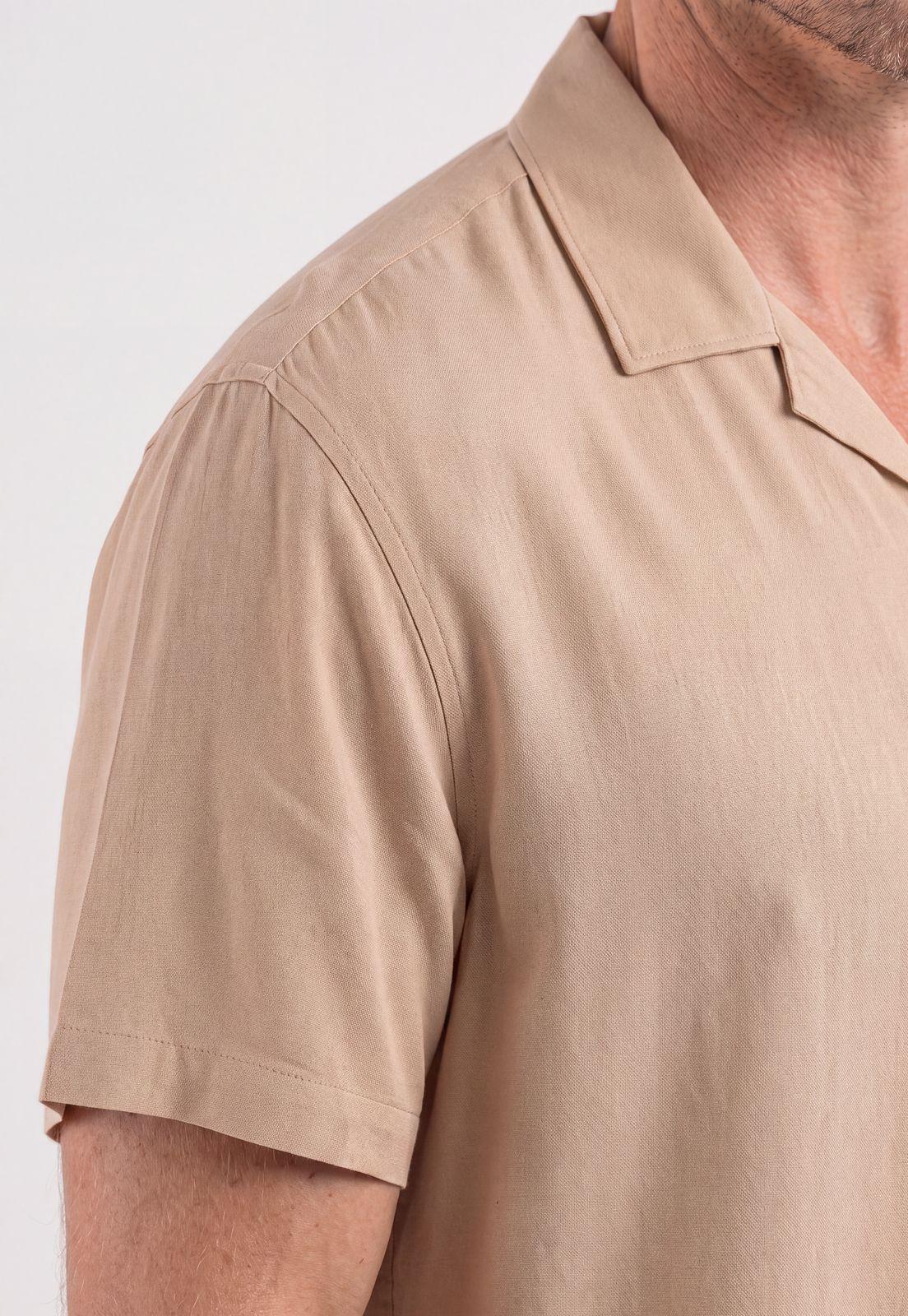 Camisa Knowsley Taupe-3