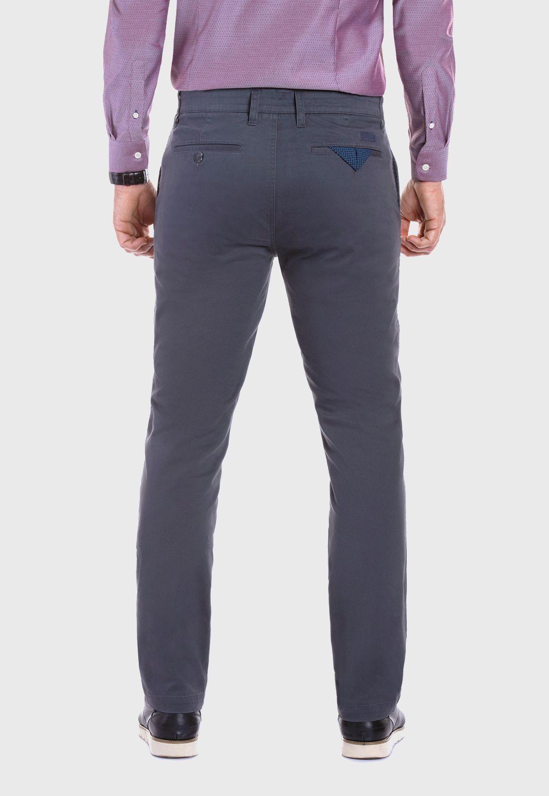 Pantalón Twill Slim /33 Metal-2