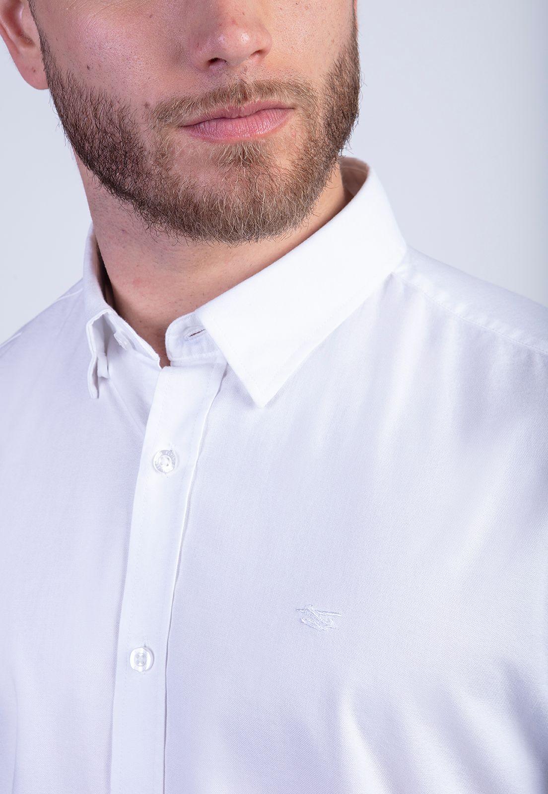 Camisa Sport White Oxford-3