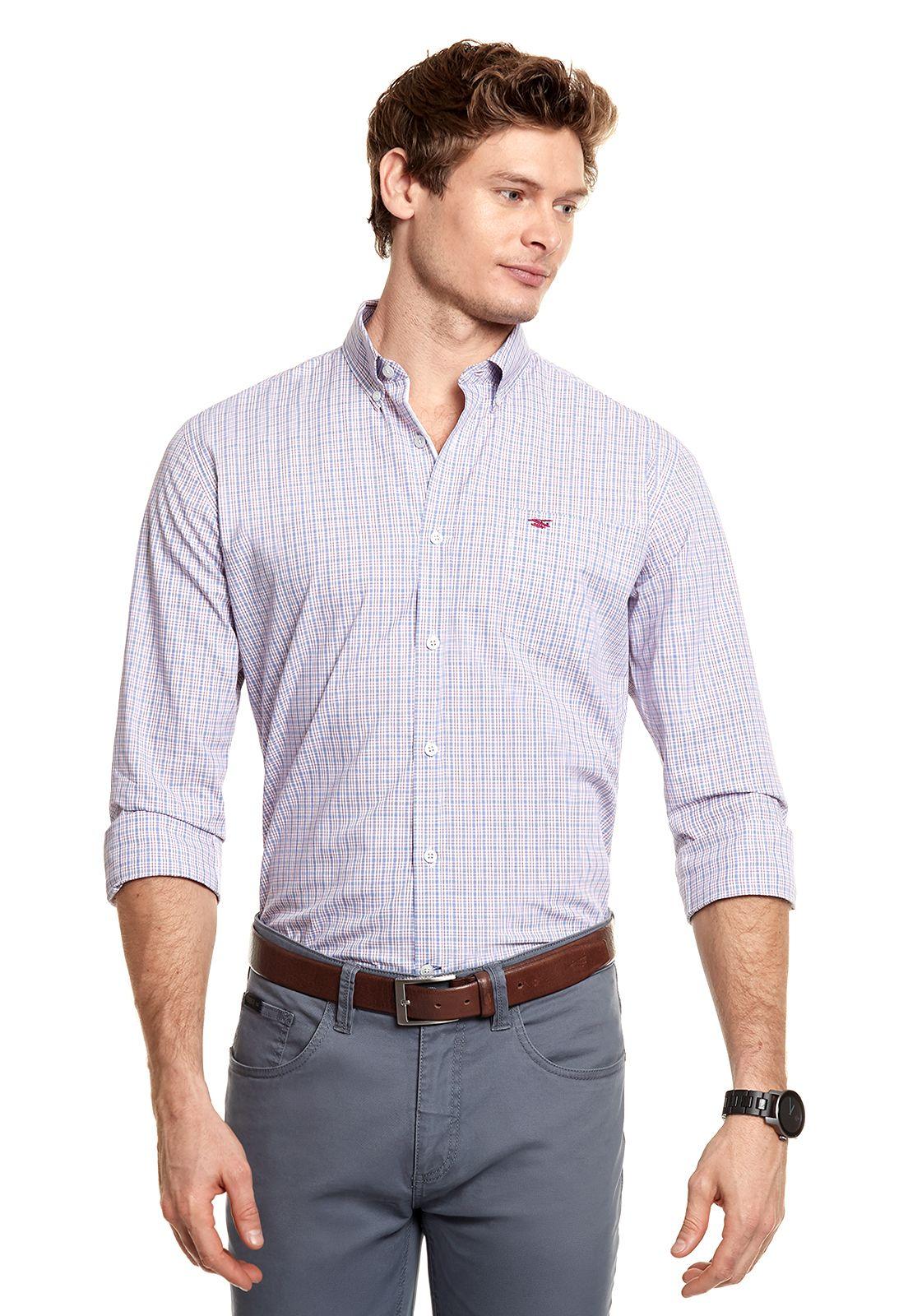 Camisa Checkered Dallas Red-0
