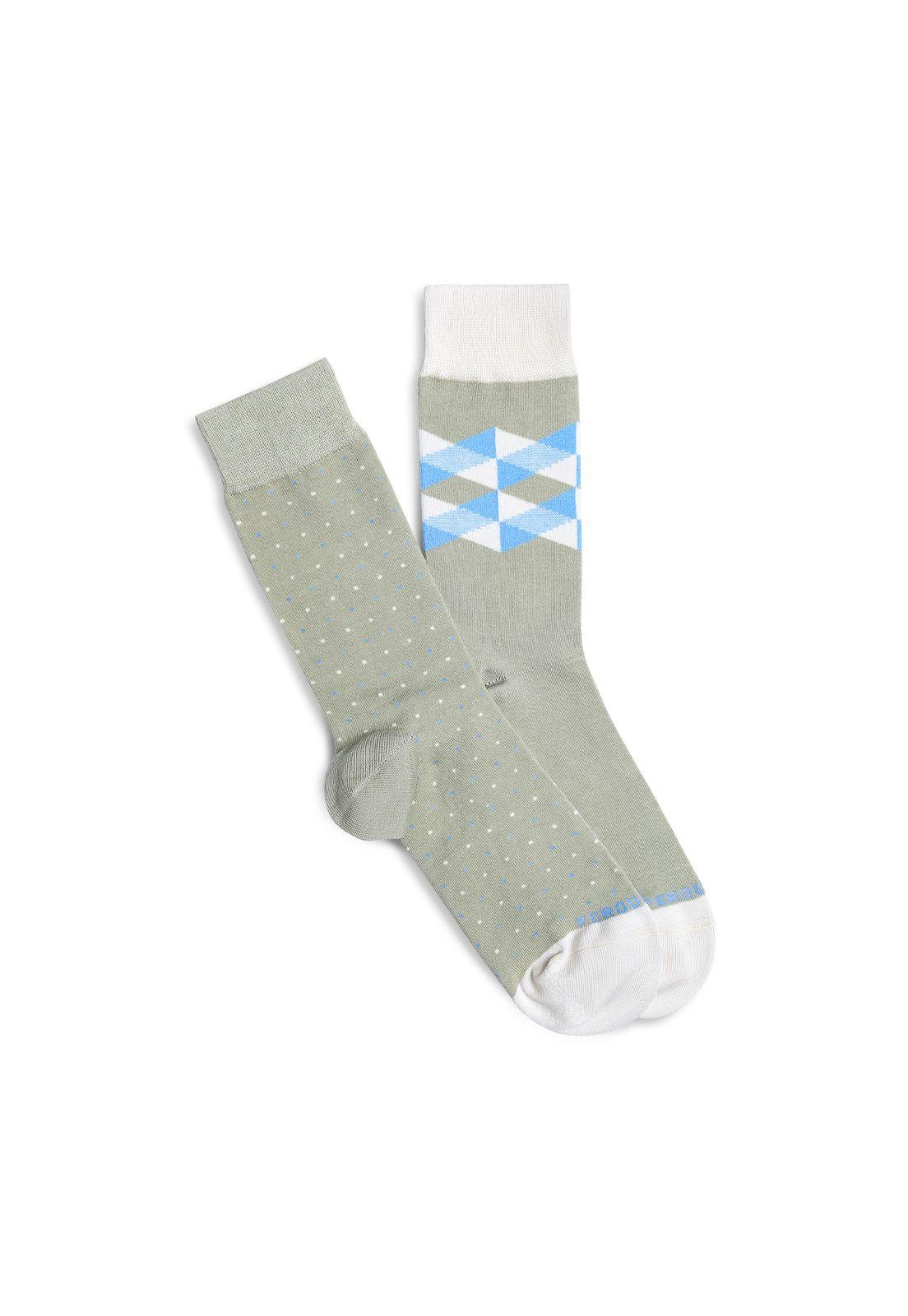 Calcetines Rombo Duopack Sand-0