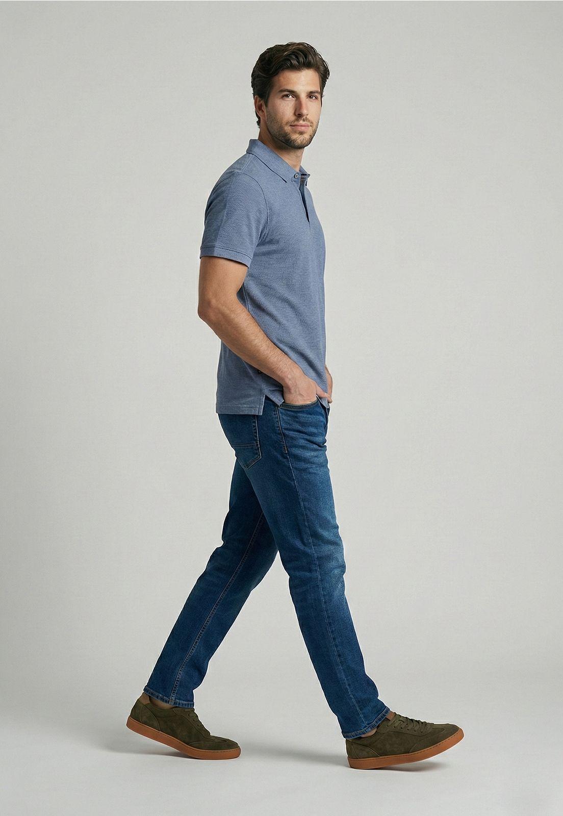 Polera Regular Boston Sky-1