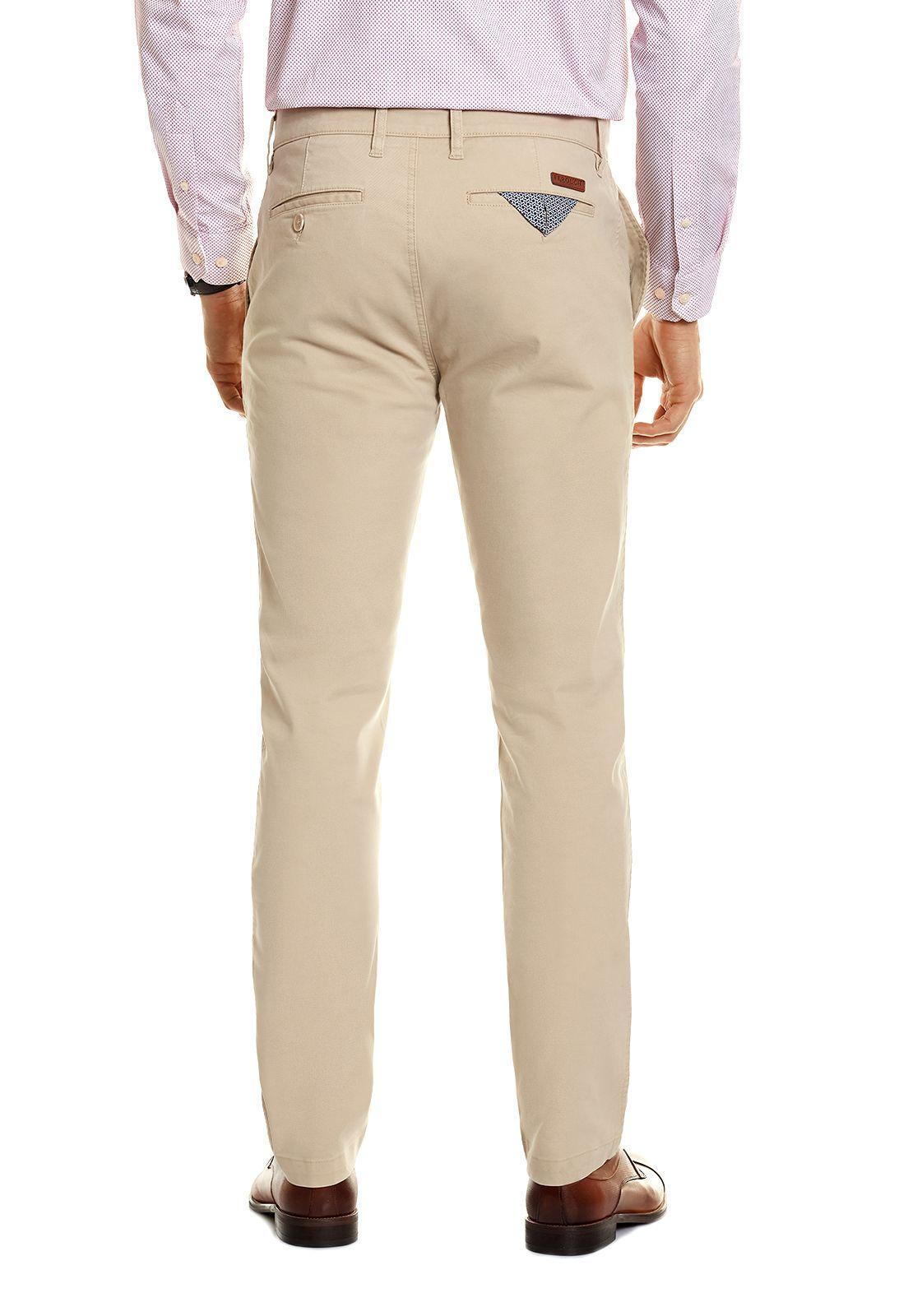 PANTALÓN TWILL SLIM /33 LT KAKHI-2