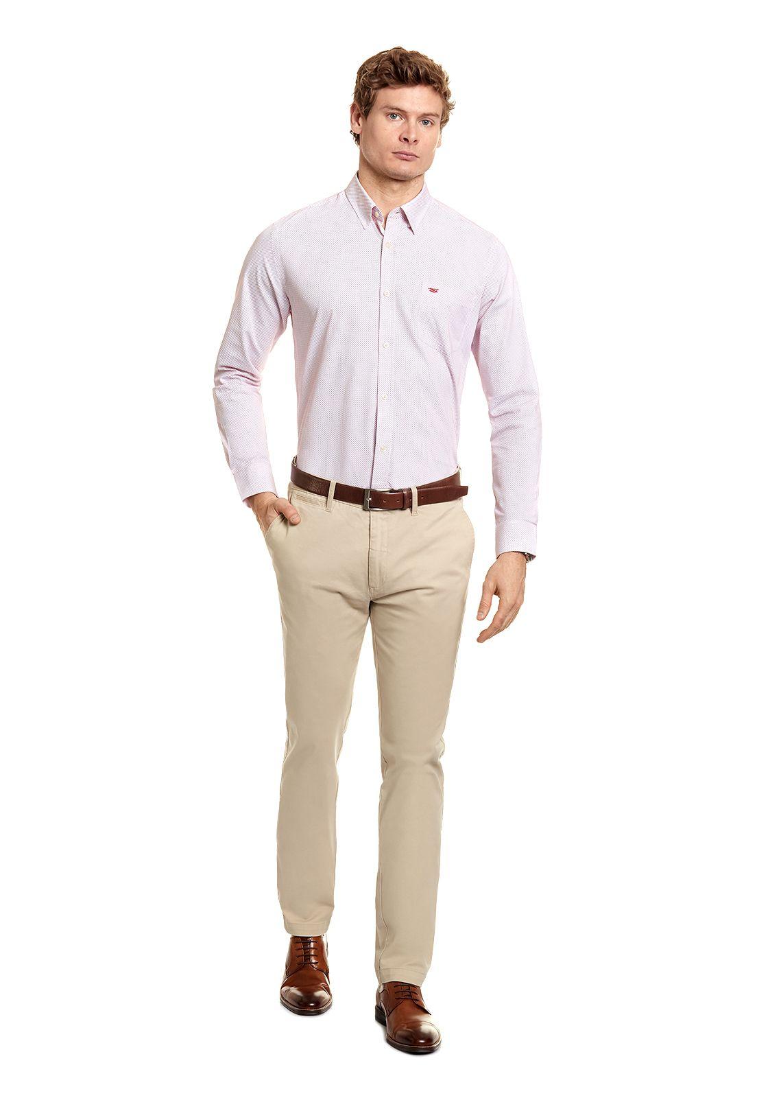 PANTALÓN TWILL SLIM /33 LT KAKHI-1
