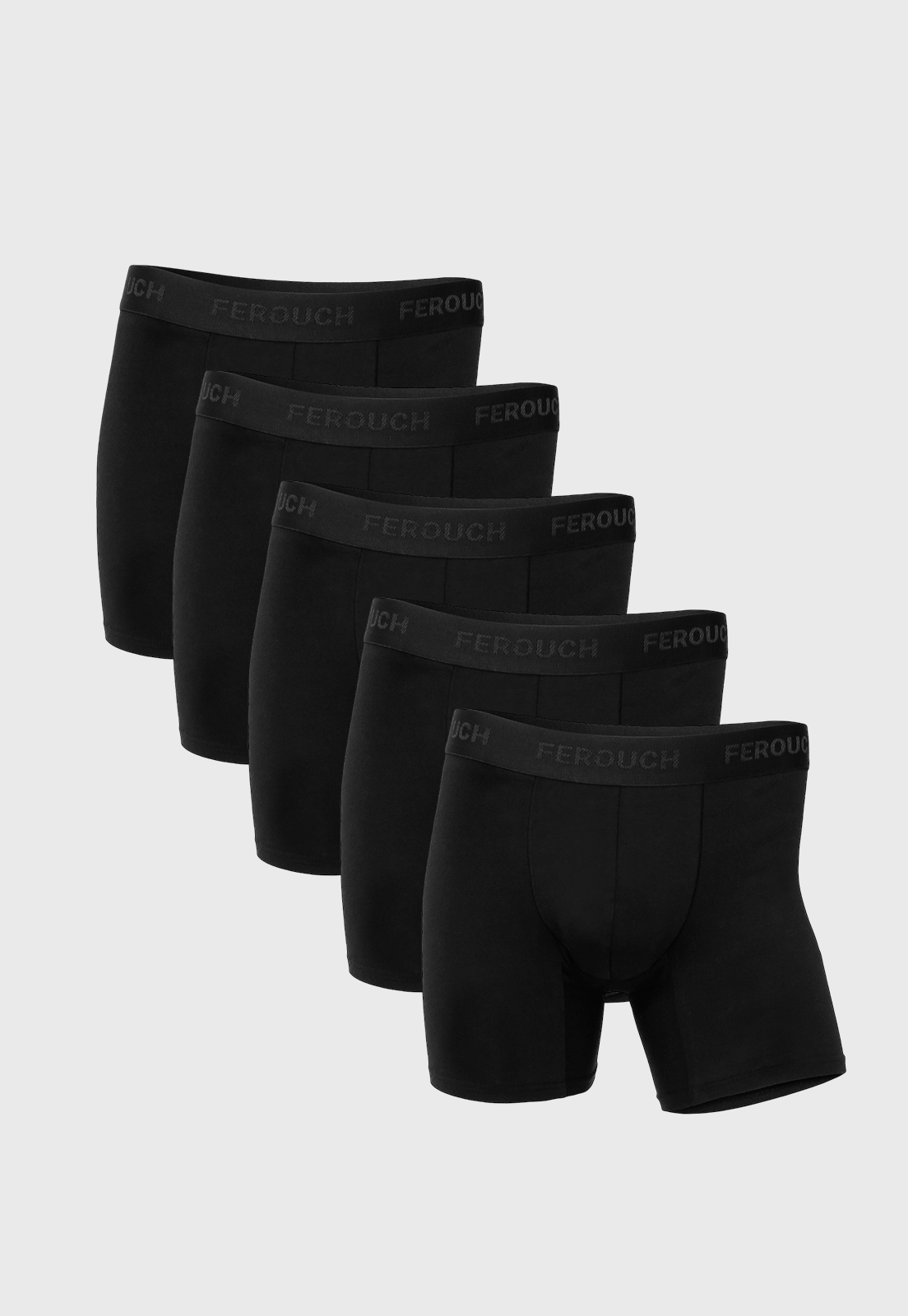 Pack Boxer 5 Negro Black-0