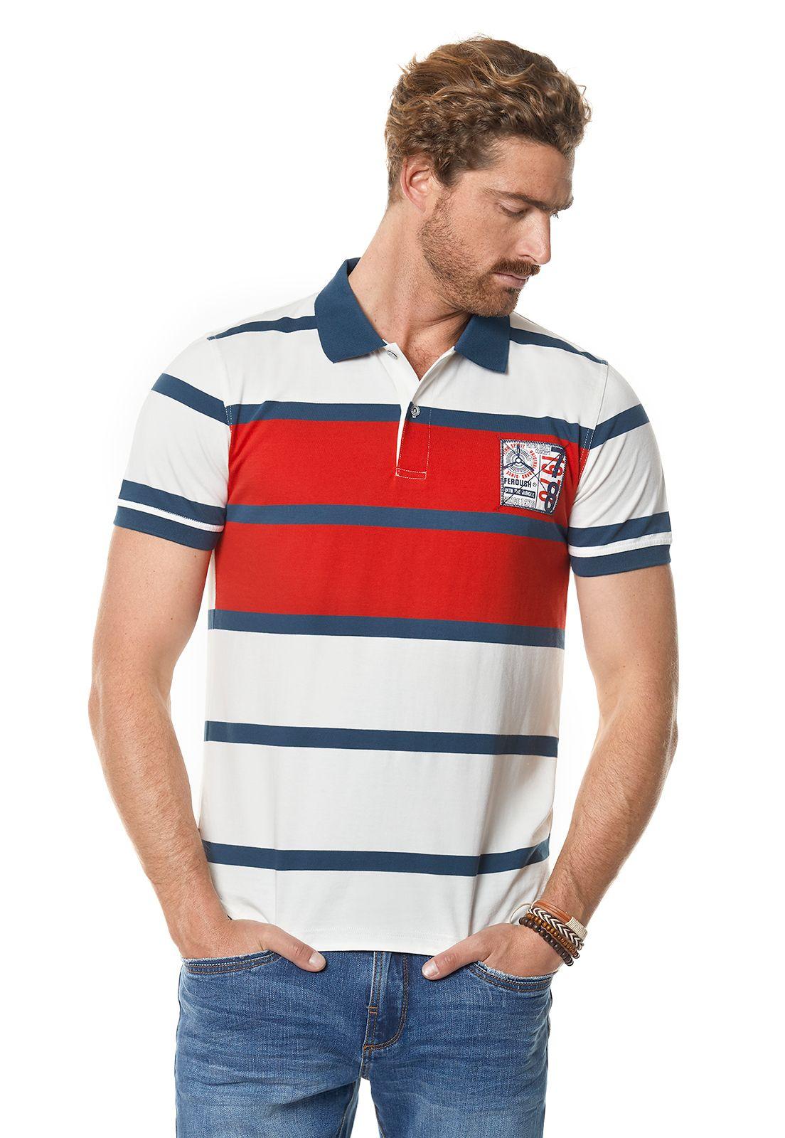 Polera Polo Oklahoma Dk Red-0