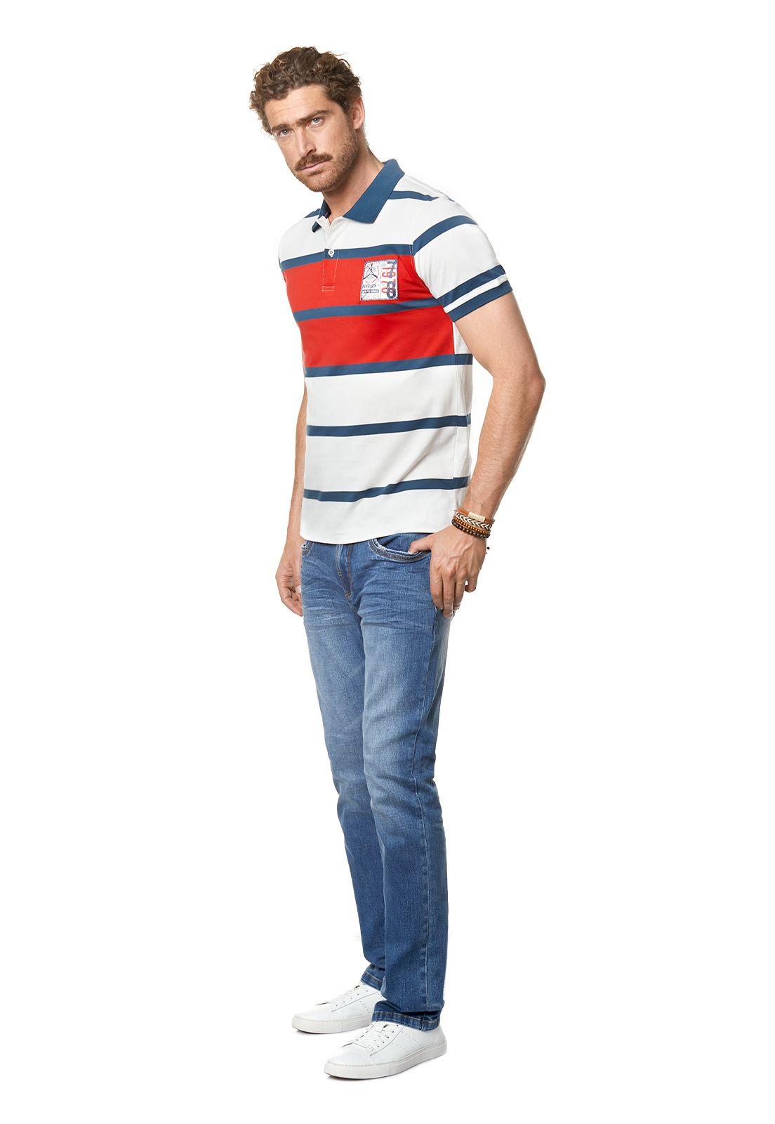 Polera Polo Oklahoma Dk Red-1