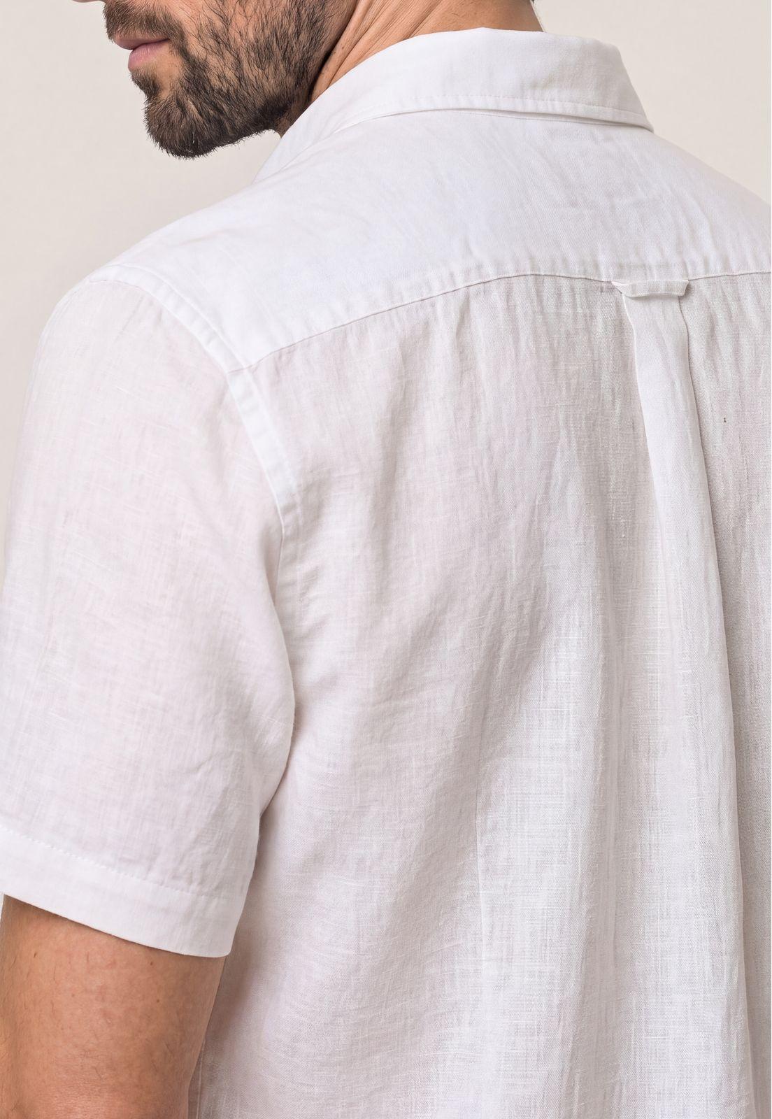 Camisa Sport Lino Atlanta White-3