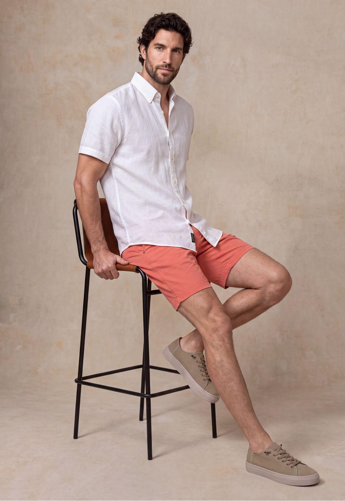 Camisa Sport Lino Atlanta White-4