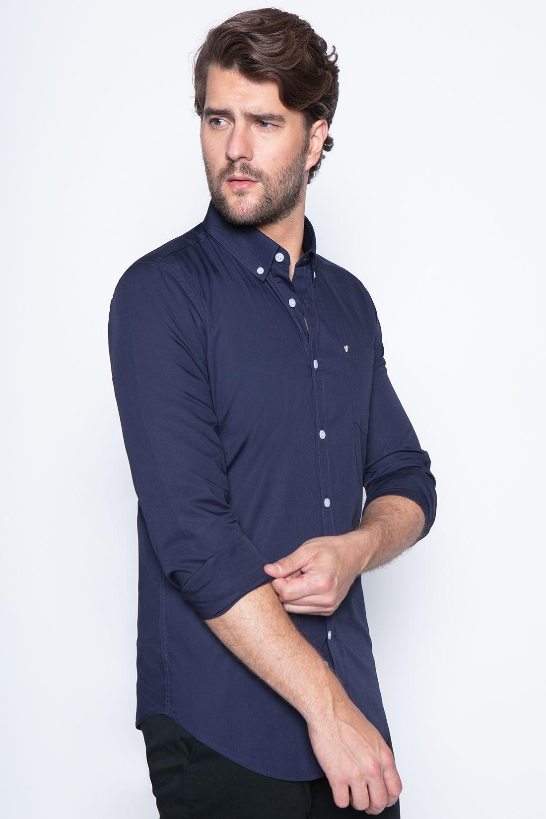 Camisa Bedford Navy-0