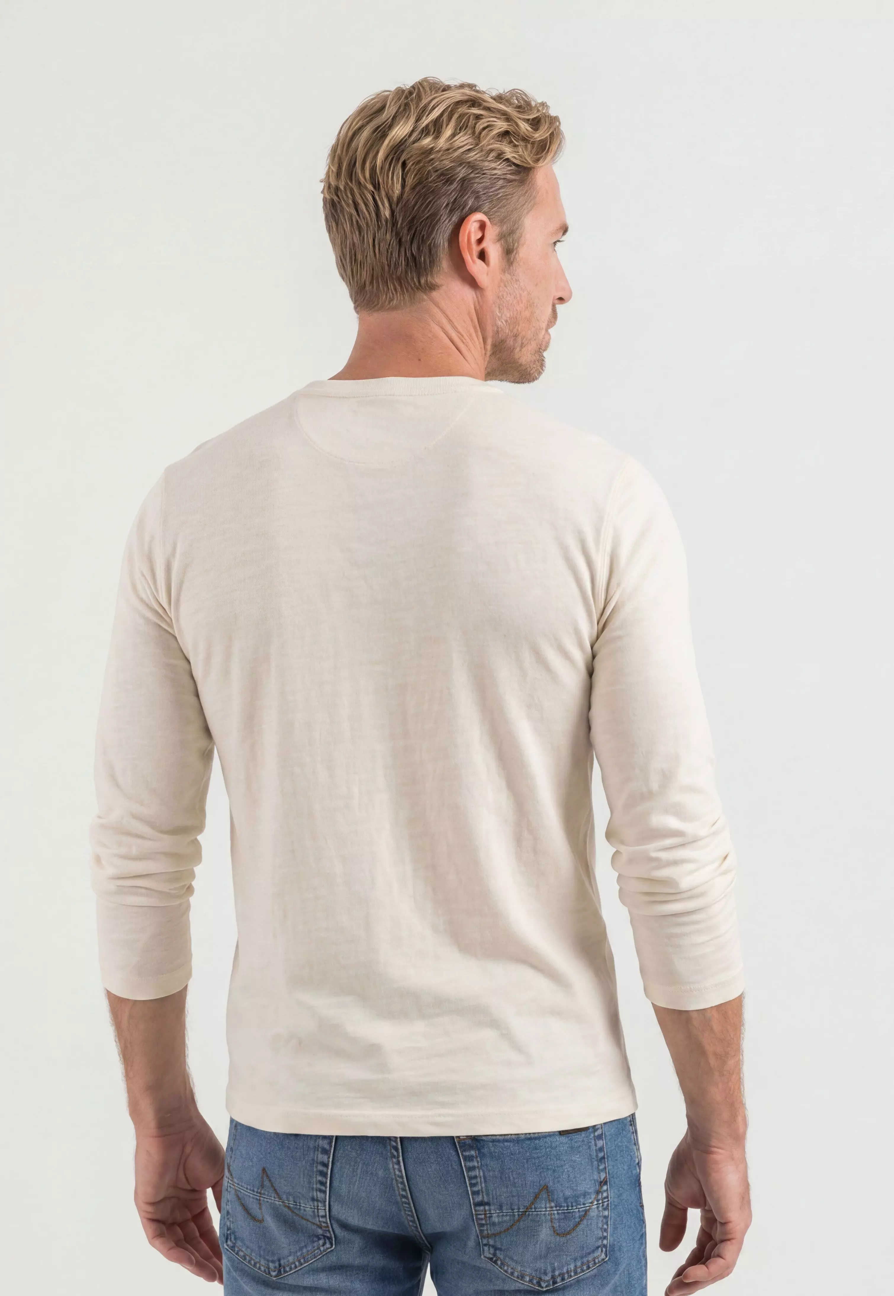 Polera Ibiza Regular Ecru-2