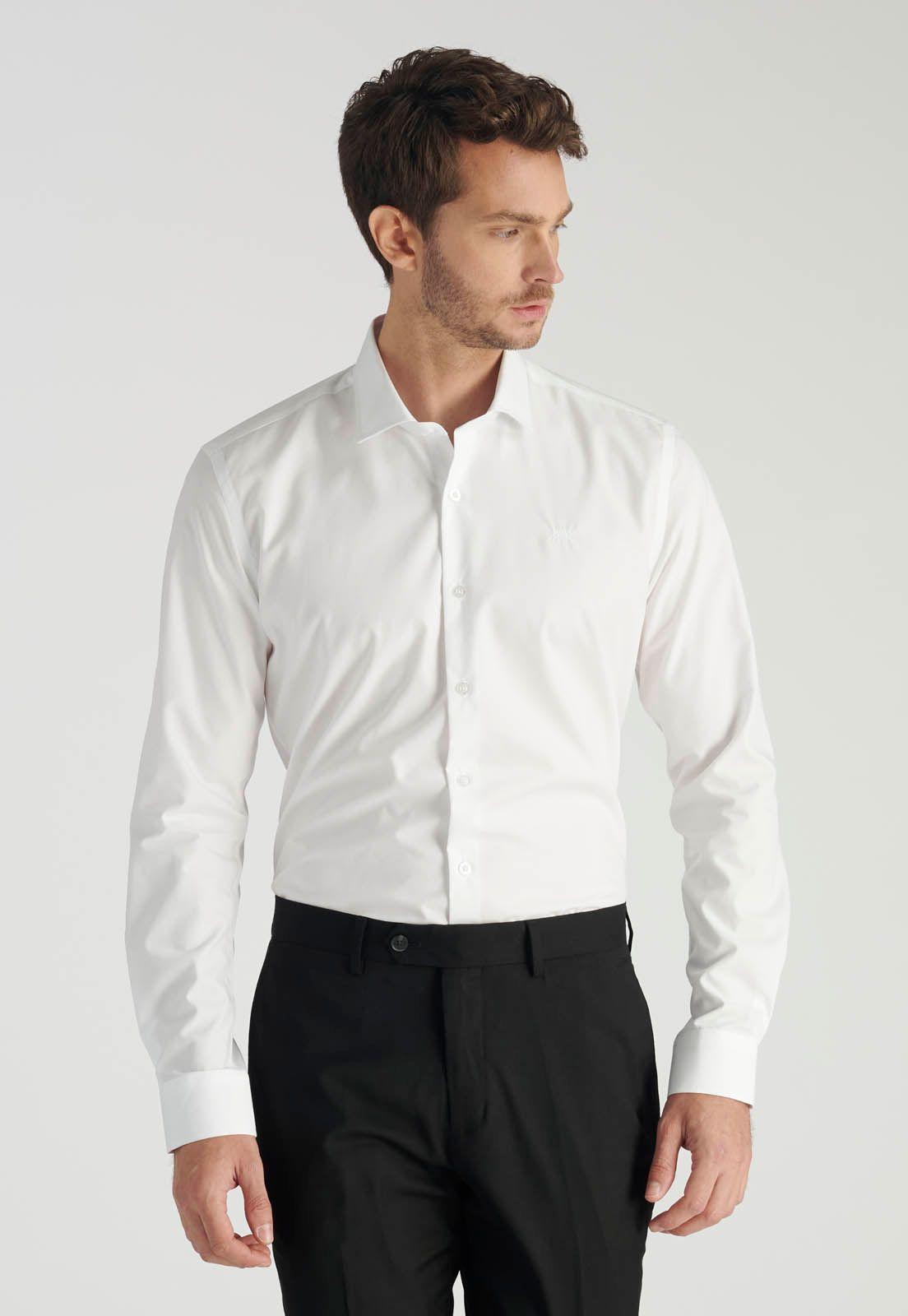 Camisa London Business White-0