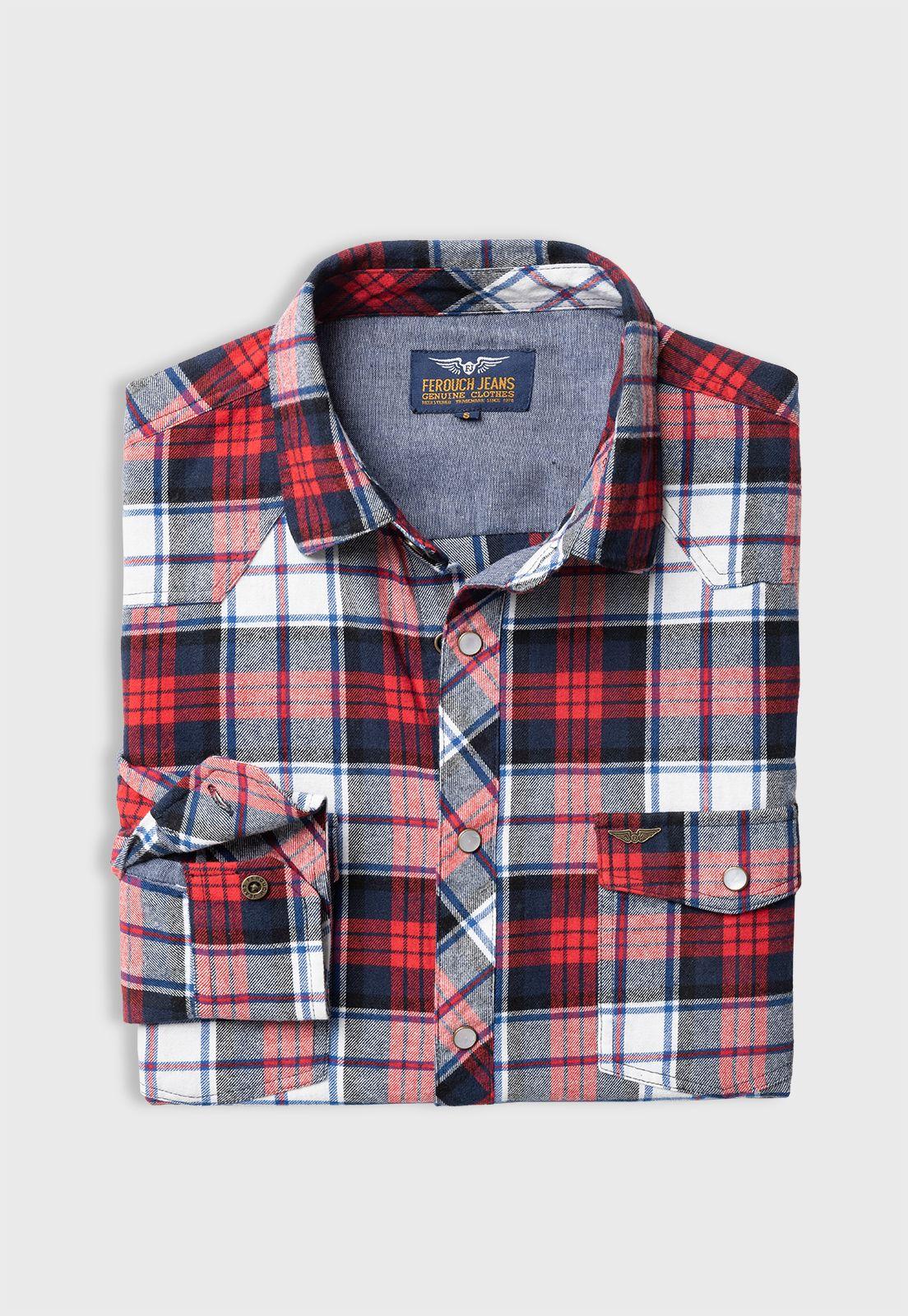 Camisa Checkered San Diego Fj Red-4