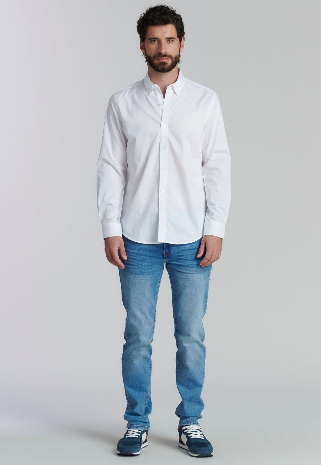 Camisa Alabama Smart Casual White-1
