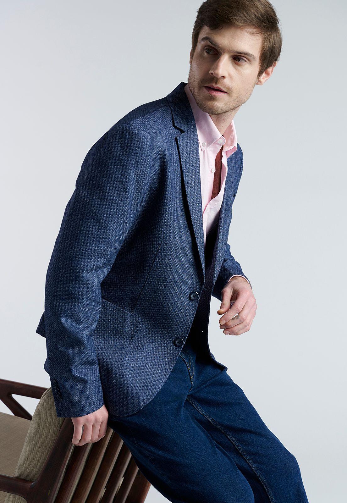 Blazer Catania Deep Blue-4