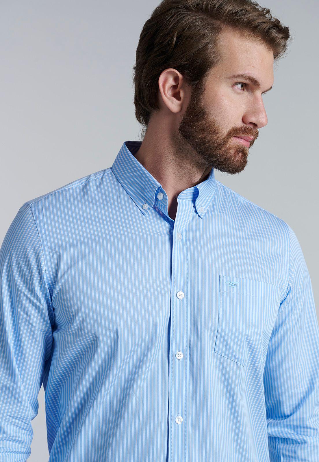 Camisa Striped Austin Sc Sky-2