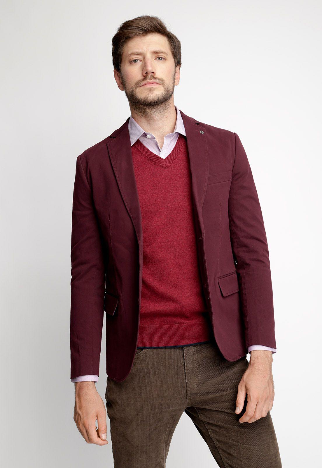 Blazer Standford Fj Burgundy-0