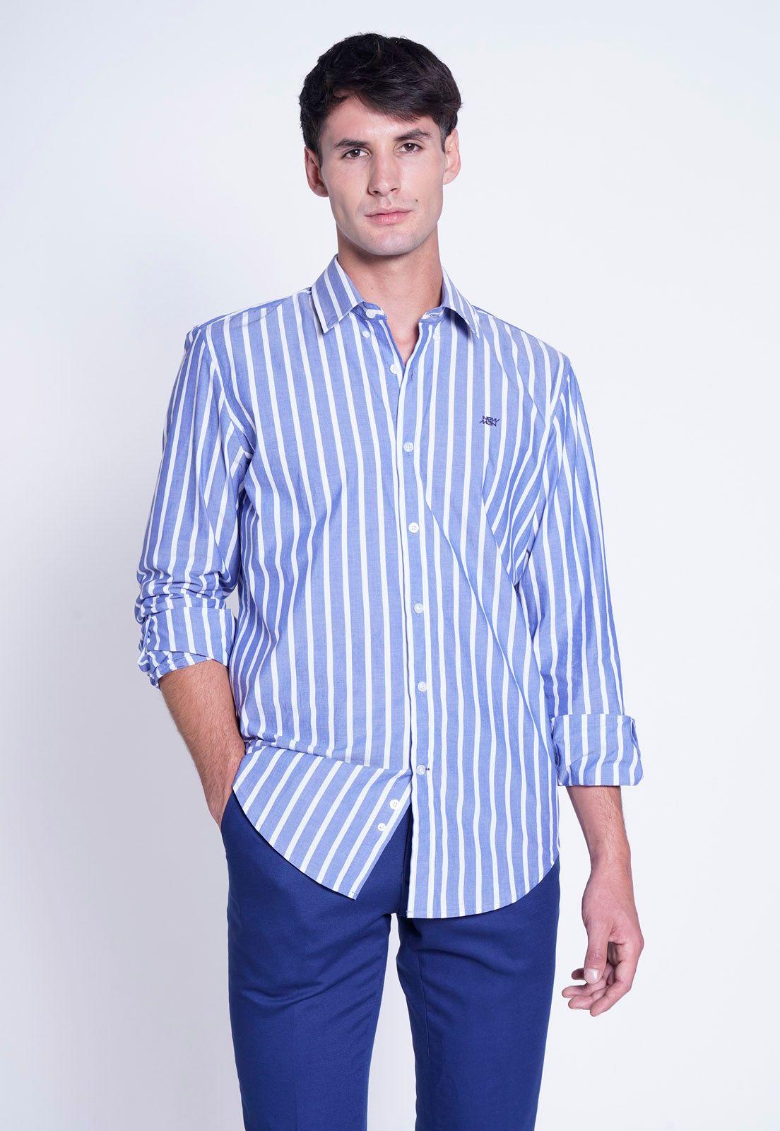 CAMISA MALLORCA BLUE-0