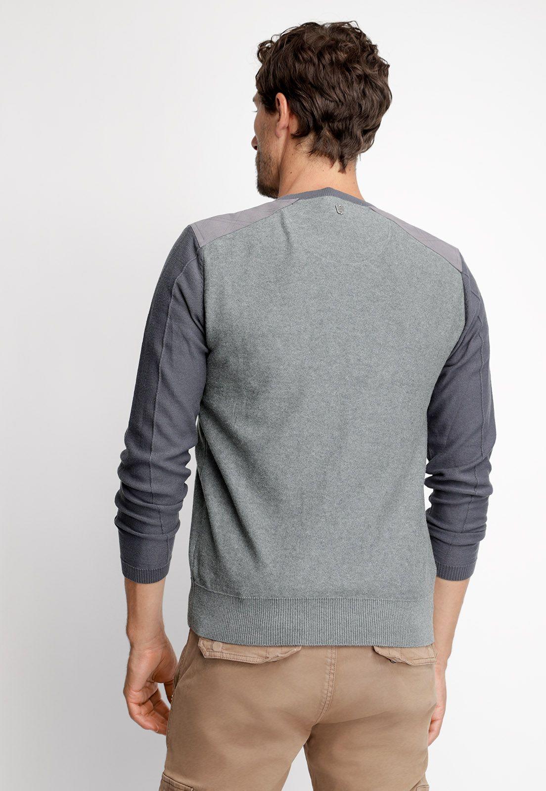 Sweater Wisconsin Dk Grey Melange-1