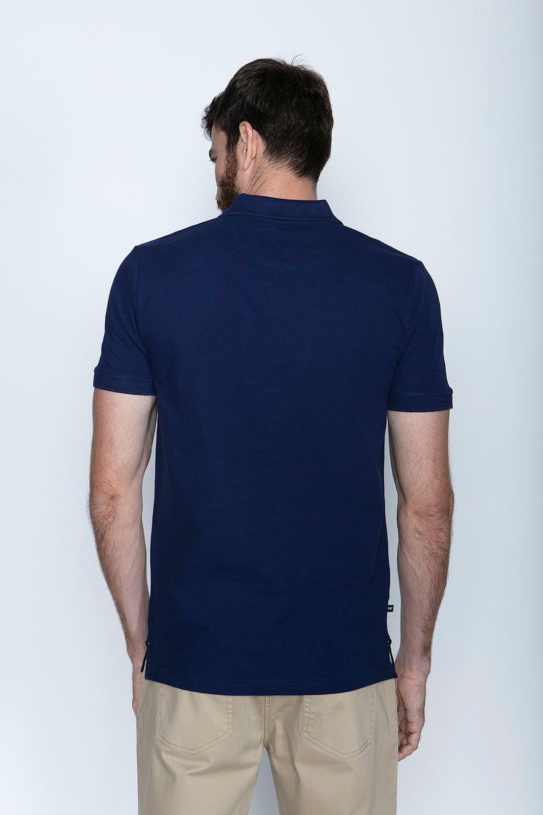 Polera Básica Pique Mc Blue-1