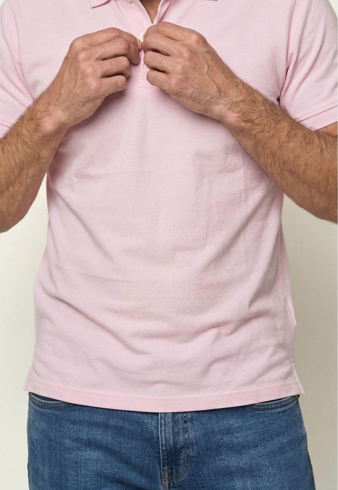 Polo Piqué Lt Pink-3