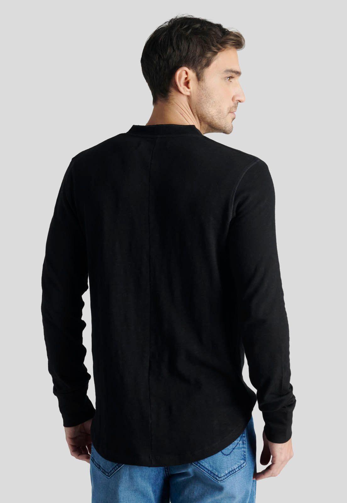 Polera Montenc Heritage Black-3