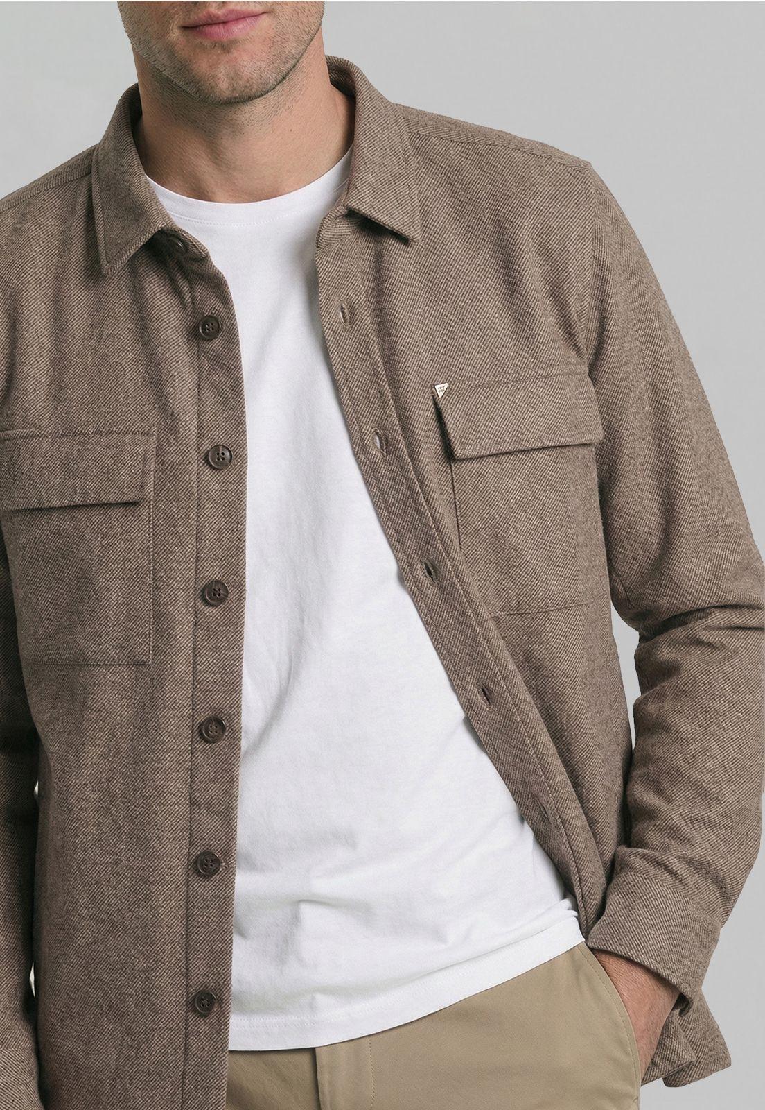 Overshirt Marsella Toasted Melange-2