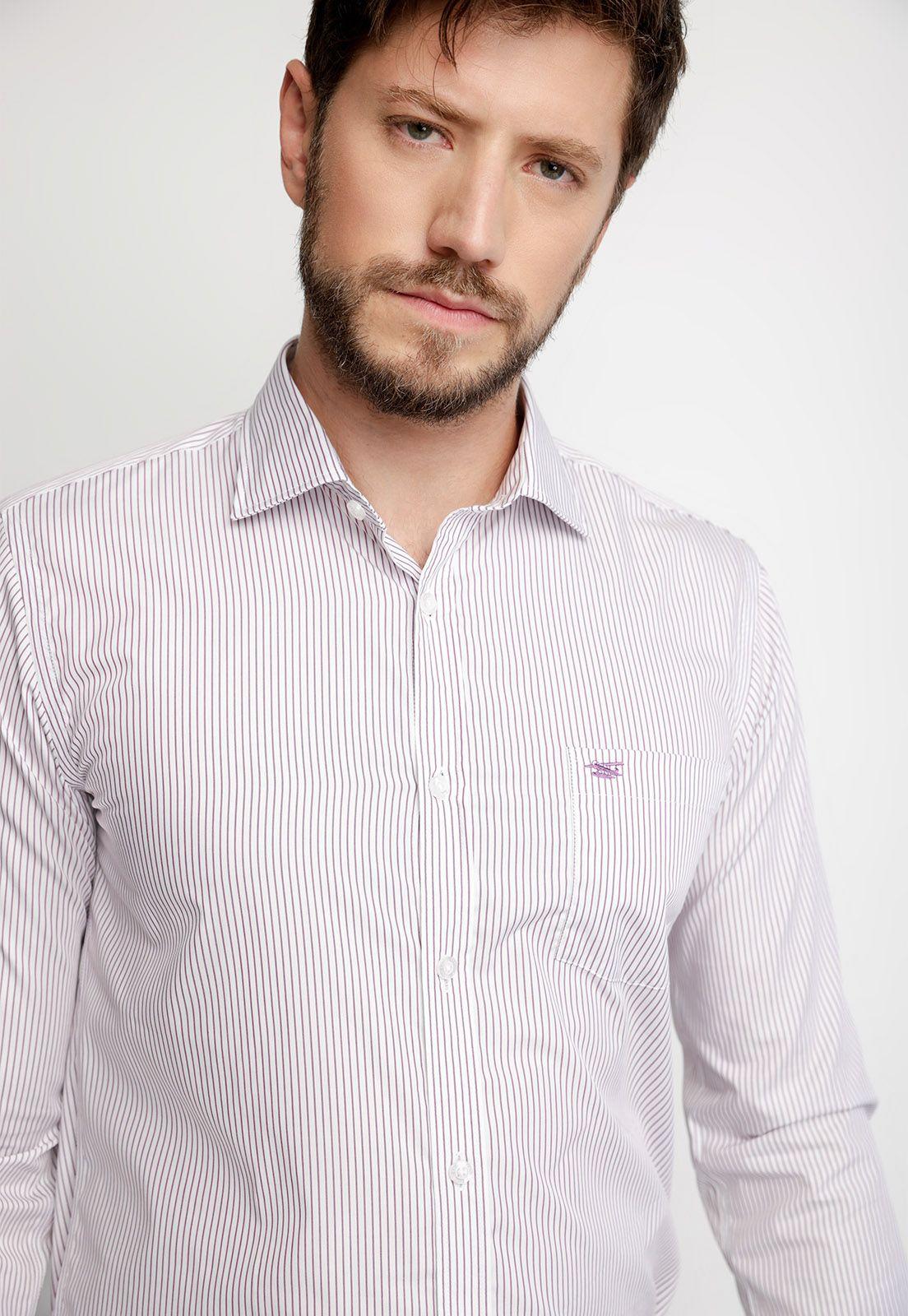 Camisa Smart Casual Houston Purple-2