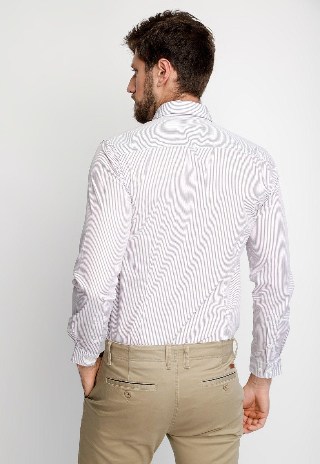 Camisa Smart Casual Houston Purple-1