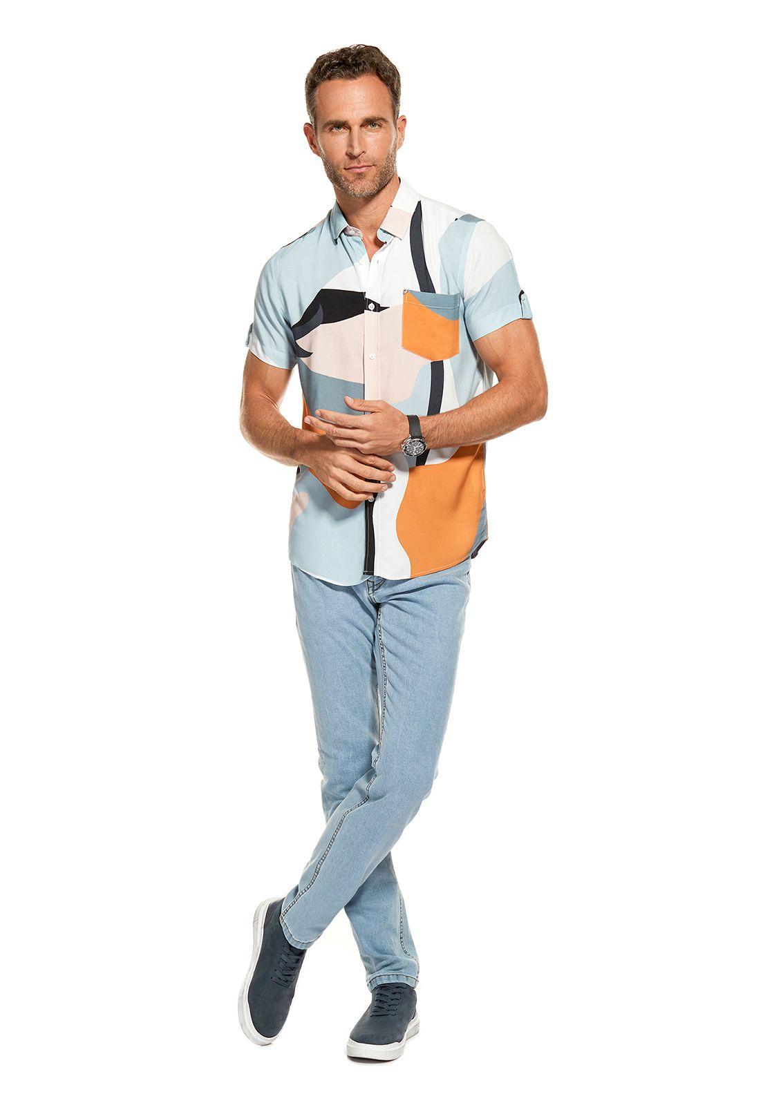 CAMISA MONDAY LT. BLUE-1